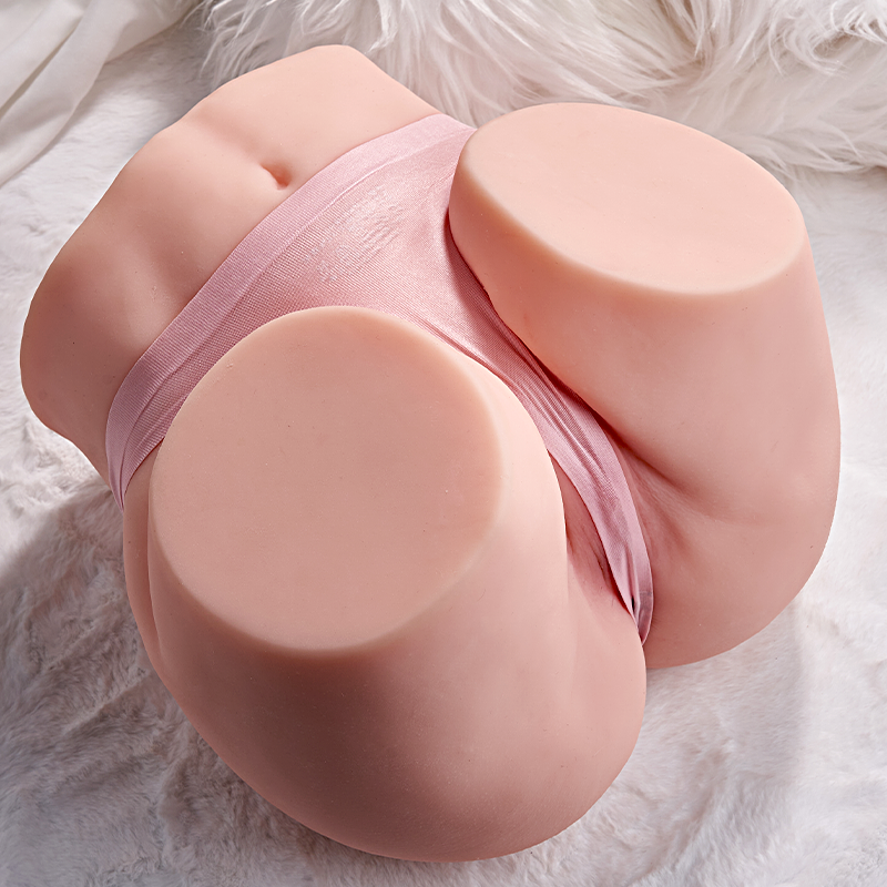 Elodie: [Upgrade Electric] 1:1 Copy Sucking Vibrating Big Plump Butt With Elasticity Male Masturbator 16.81 lbs Masturbators