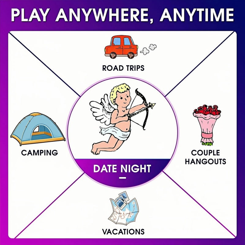 Acmejoy- Sex Game Position Cards Bedroom Battle Cards Date-Night Fun Couple Poker Games Improve Relationship Lube & Essential