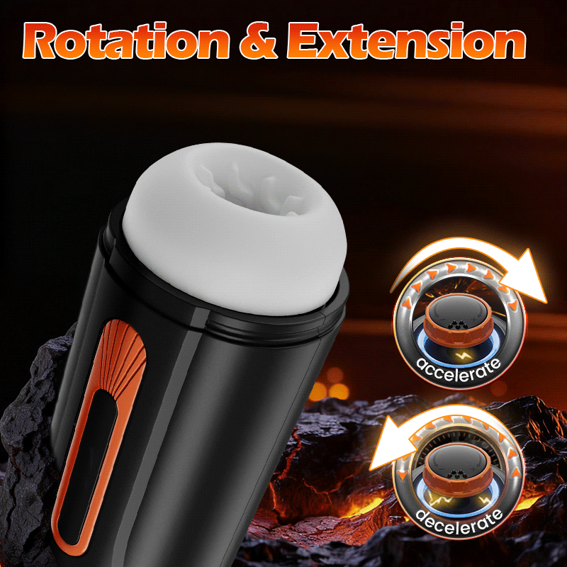 Alien - 6 IN 1 10 Vibrating & Thrusting with 4 Sucking Automatic Knob Adjusting Male Masturbator Masturbation Cup