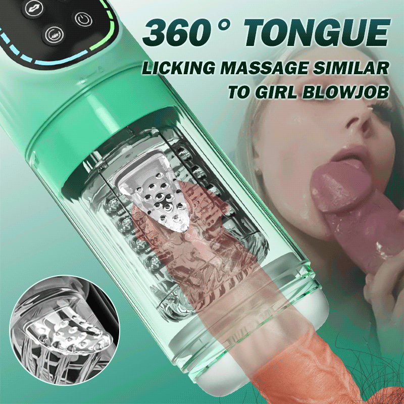 Heaven - 5 in 1 Function Automatic Male Stroker & Suction Penis Pump Masturbation Cup