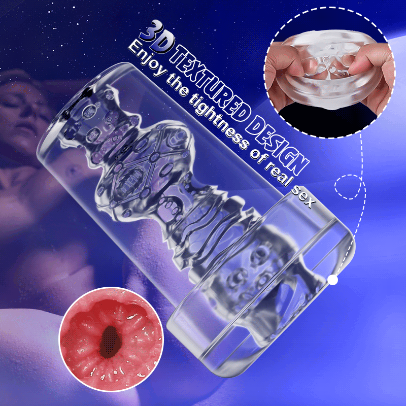 ACMEJOY - 6 Vacuum Suctions Penis Pump 3 IN 1 Masturbation Training Climax Penis Pumps