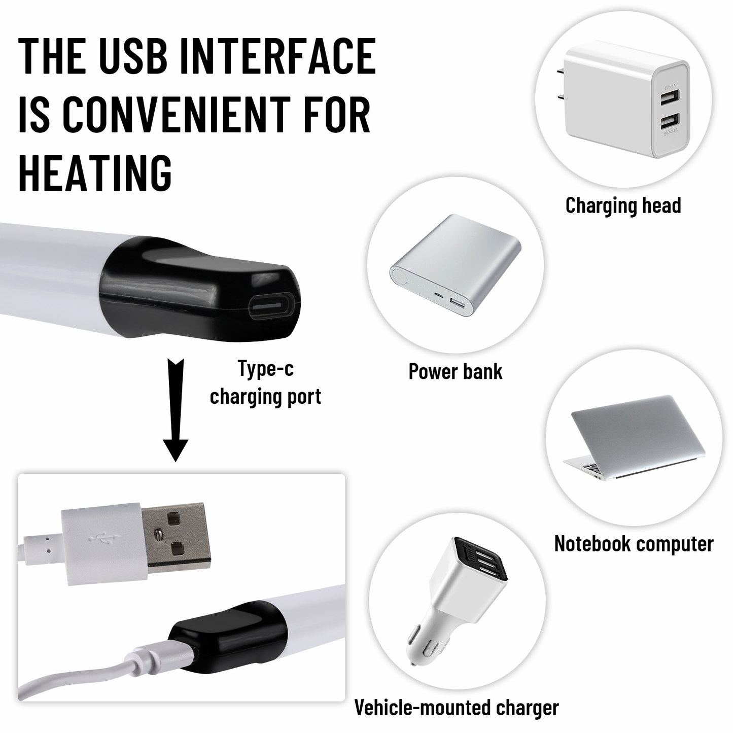 Acmejoy - Heating Rod for Toys with 45°C Smart Temperature Control Lube & Essential