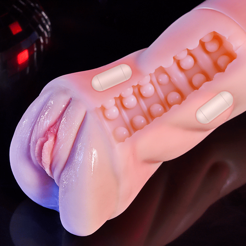 Beate - 5 Sucking Oral Swallowing 10 Vibrating Massage Training Male Stroker Masturbation Cup