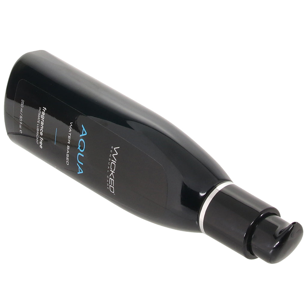 Aqua Fragrance Free Water Based Lube in 8.5oz/250ml Lubes and Lotions > Water Based Sex Lubes