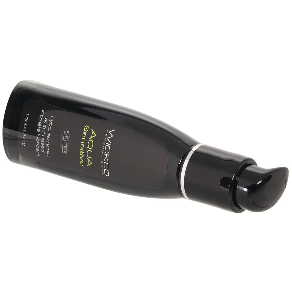 Aqua Sensitive Hypoallergenic Lube 4oz/120ml Lubes and Lotions > Water Based Sex Lubes