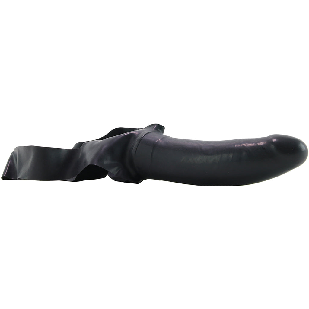 Accommodator Chin Strap-On Dildo in Black Dildo Sex Toys > Strap-On and Harnesses