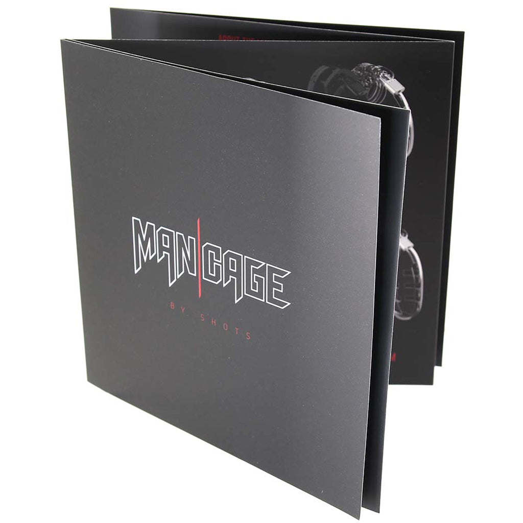 ManCage 20 3.5 Inch Silicone Cock Cage in Black Bondage and Fetish > Cock and Ball Devices