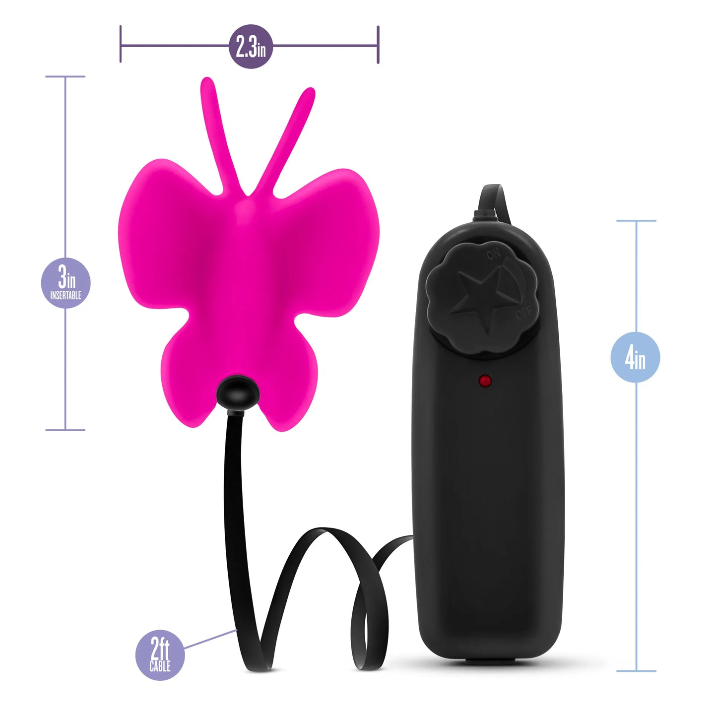 Luxe Butterfly Teaser – Vibrating Multi-Point Stimulator