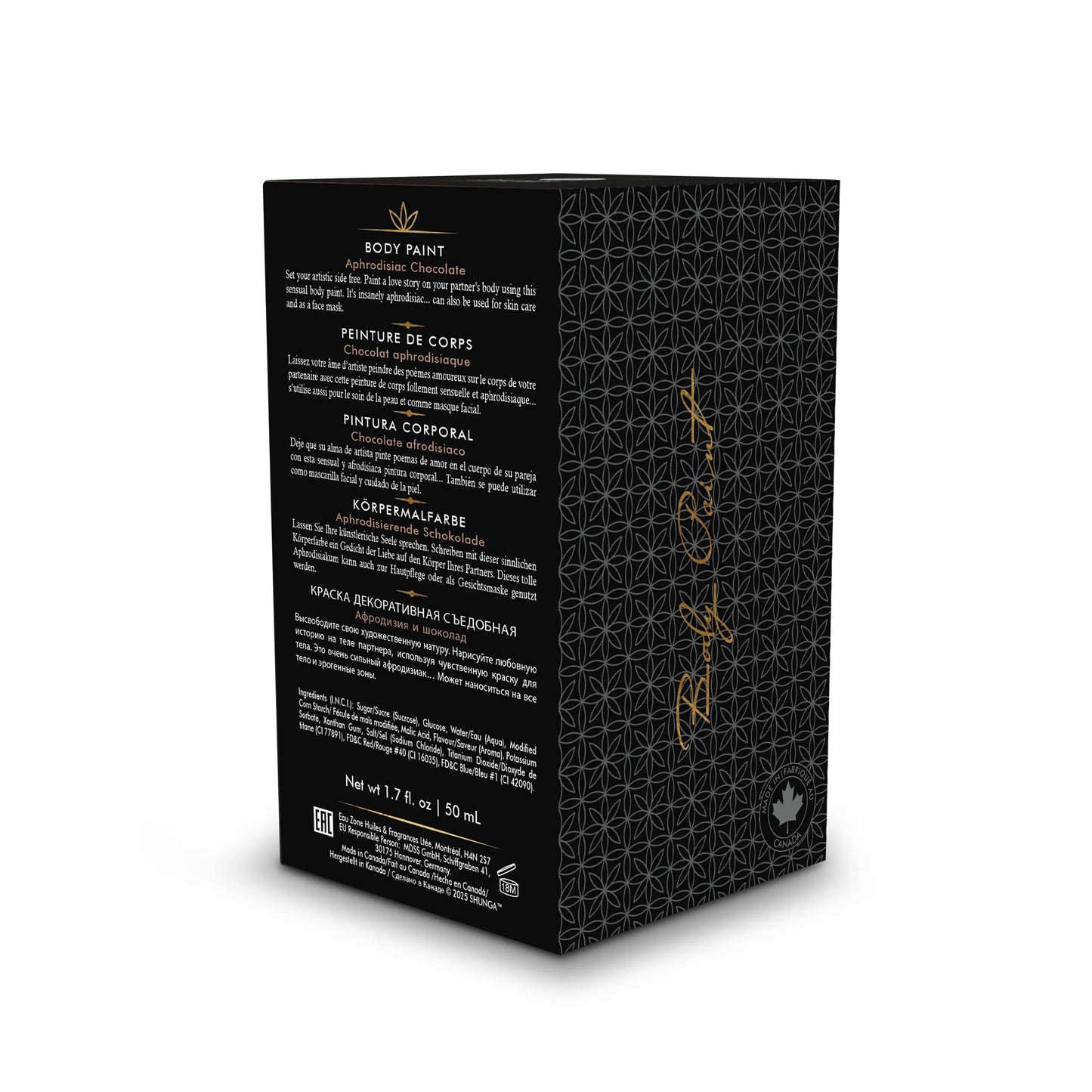 Edible Body Paint Aphrodisiac Chocolate – Luxury Body Paint