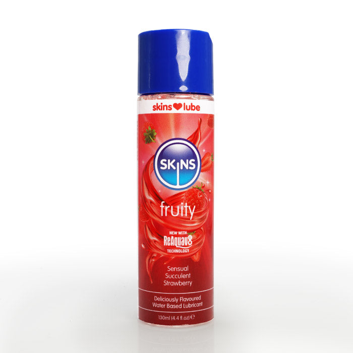 Skins Strawberry (4.4oz) – Water Based Lubricant