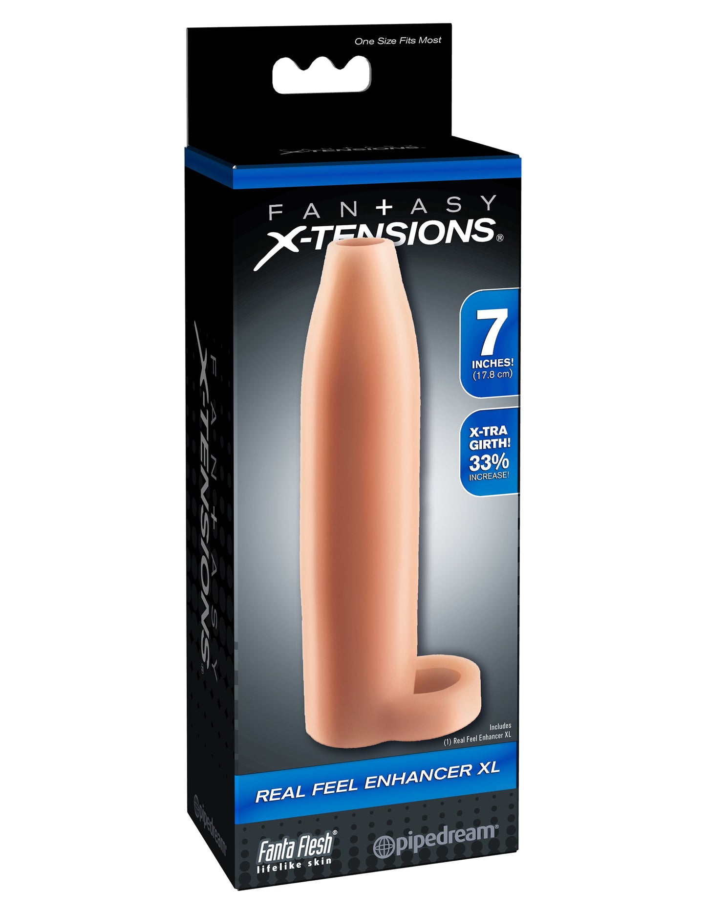 Fantasy X-tensions Real Feel Enhancer XL – 7 Inch Erection Enhancer