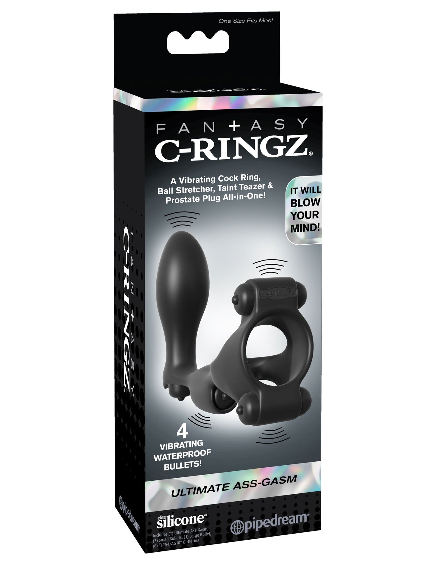 Fantasy C-Ringz Deluxe Vibrating Cock Ring and Prostate Plug