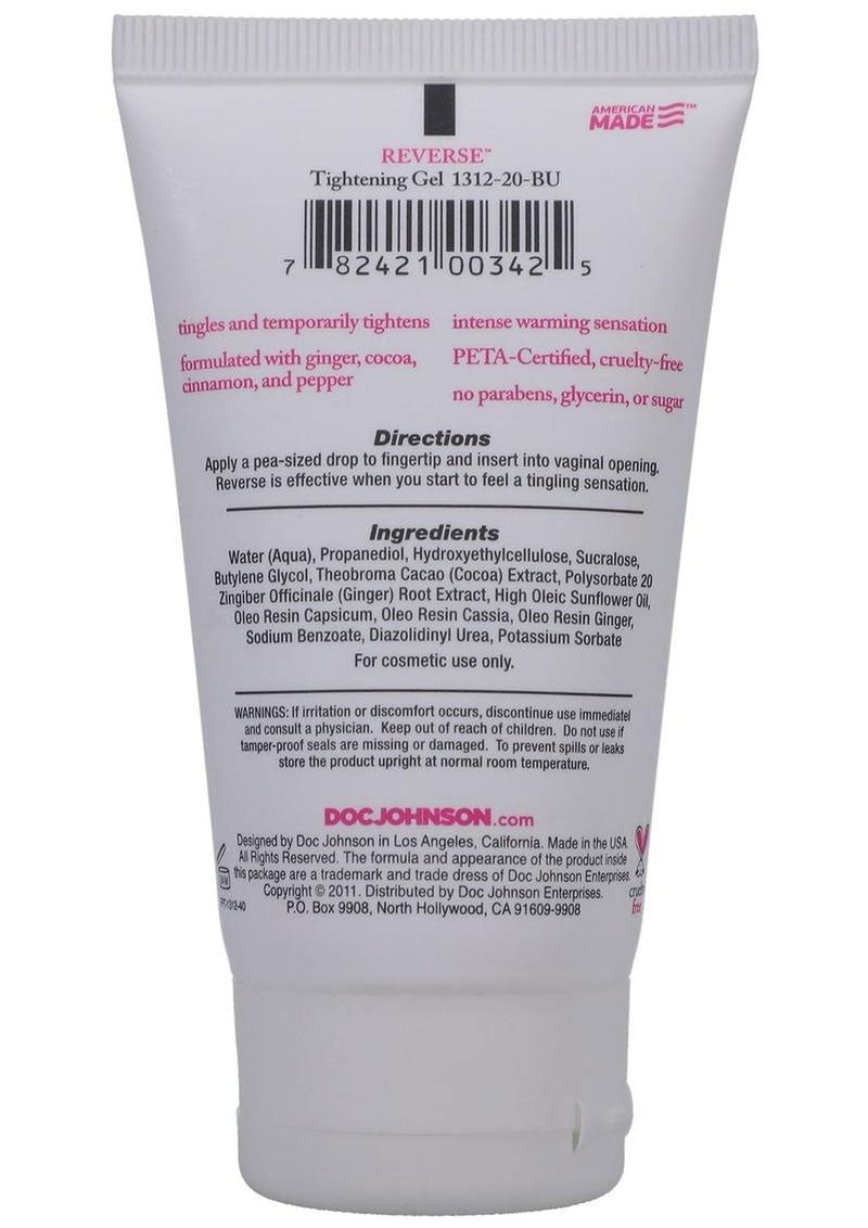 Reverse Tightening Gel for Women Intimate Care 2 Oz Tube