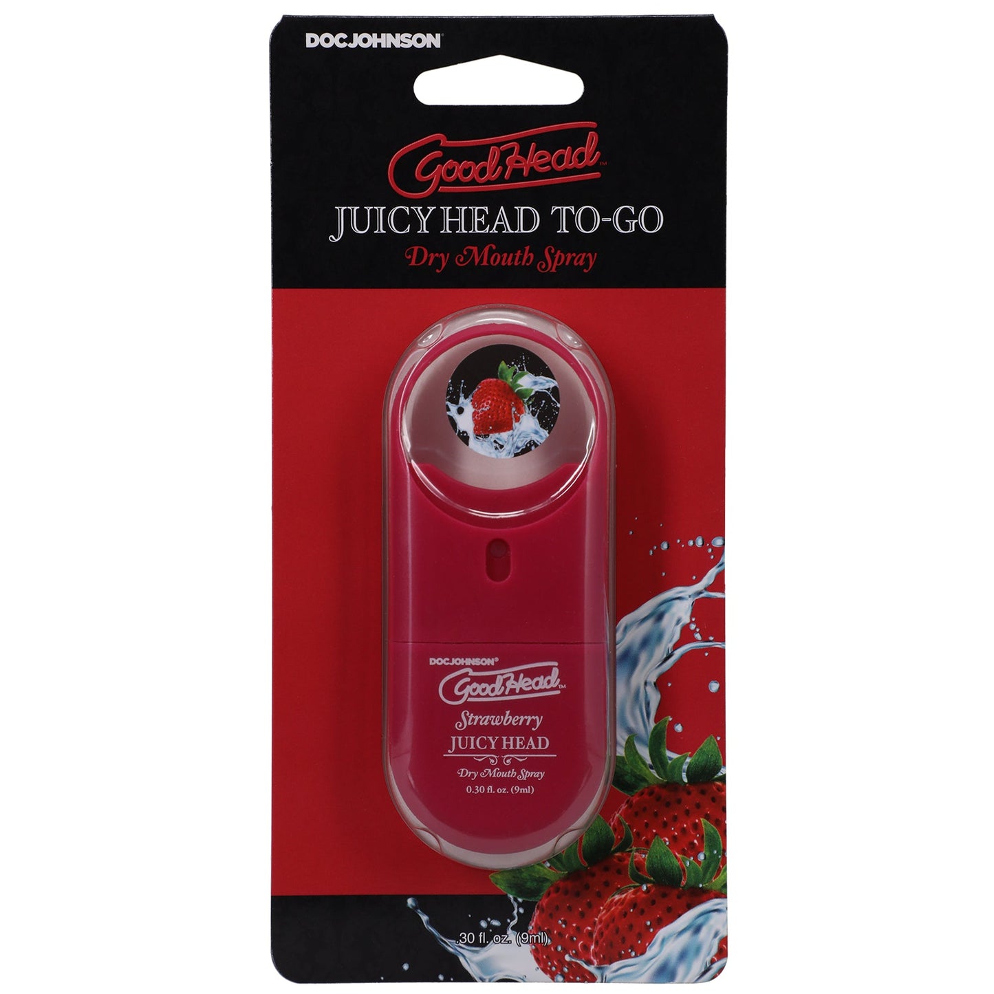 GoodHead Juicy Head (Strawberry) – Travel Size Dry Mouth Spray