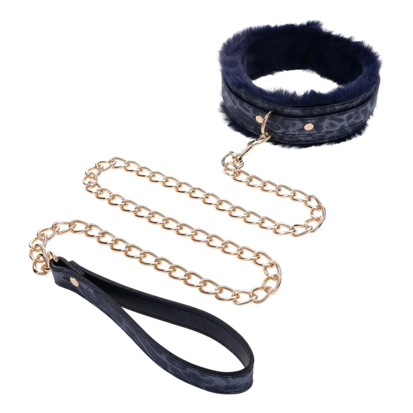 Cougar Fur Collar and Leash Set – Luxury Adjustable Collar and Leash