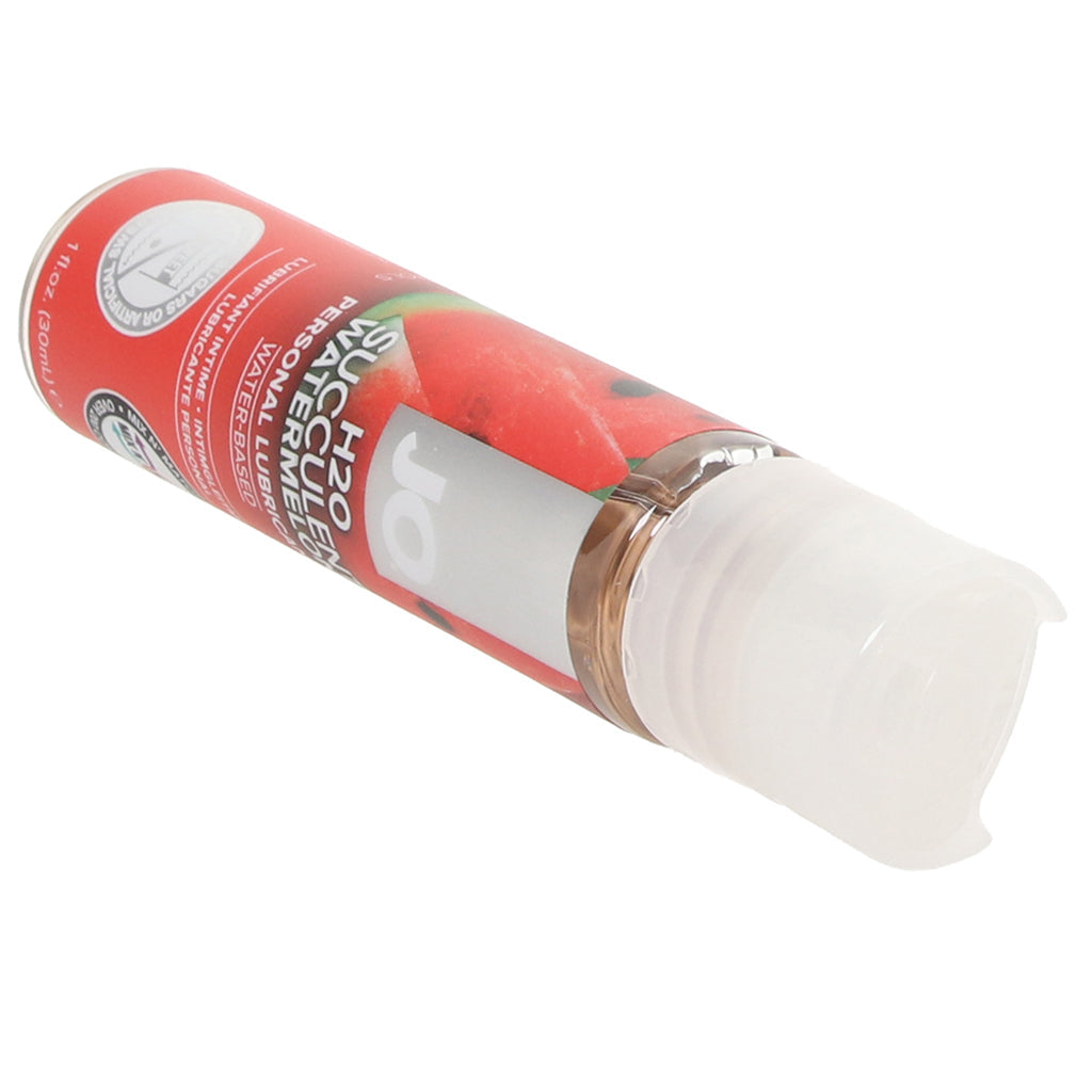 H2O Flavored Lube 1oz/30ml in Watermelon Lubes and Lotions > Flavored Sex Lubes