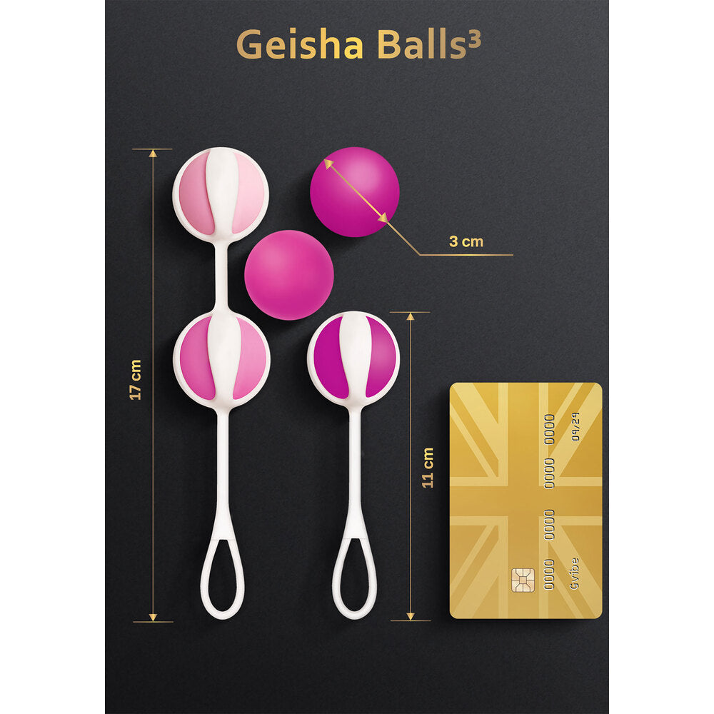 G Vibe Geisha Balls 3 – Silicone Kegel Balls