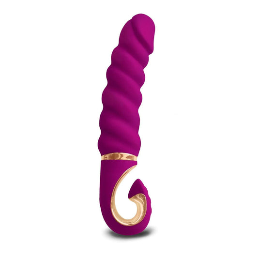 G Vibe Gjack Mini – Classic Ribbed Vibrator with Bioskin Material