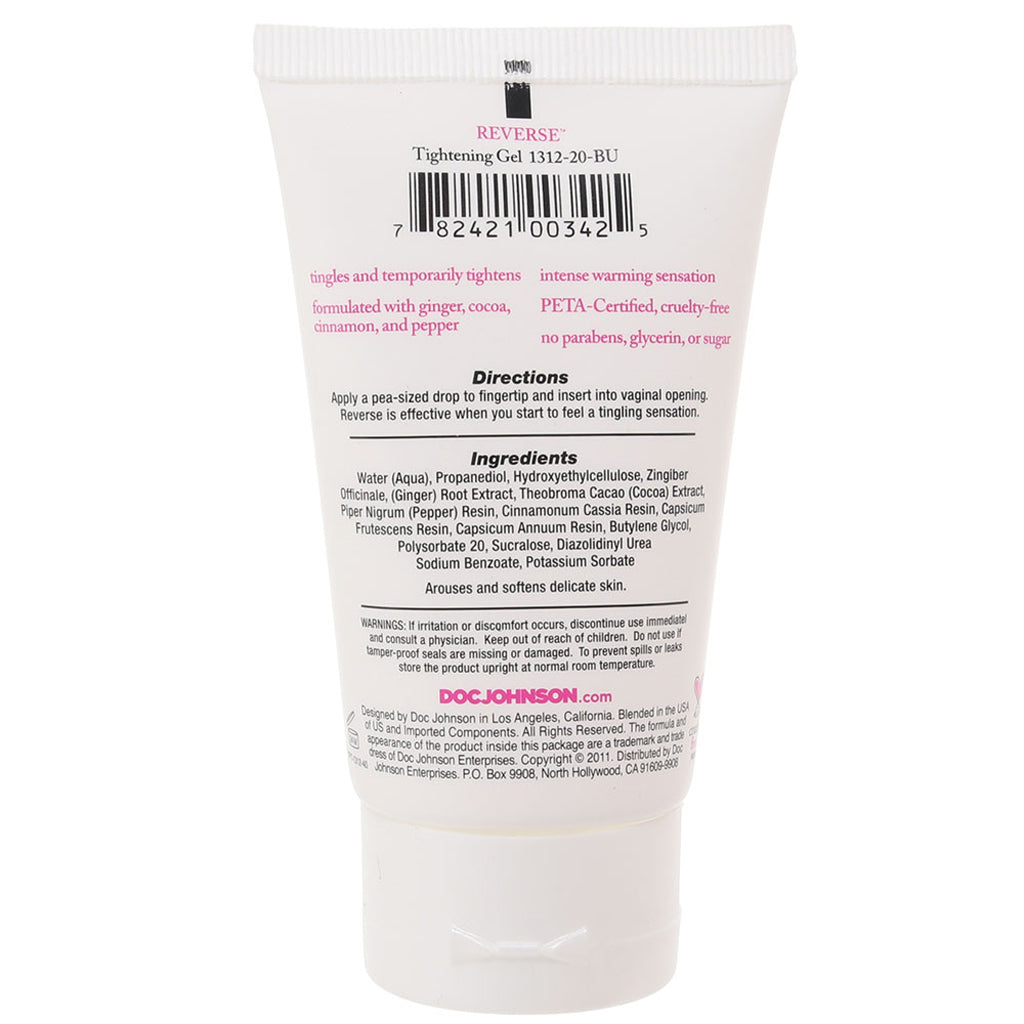 Reverse Tightening Gel in 2oz Lubes and Lotions > Sexual Stimulants
