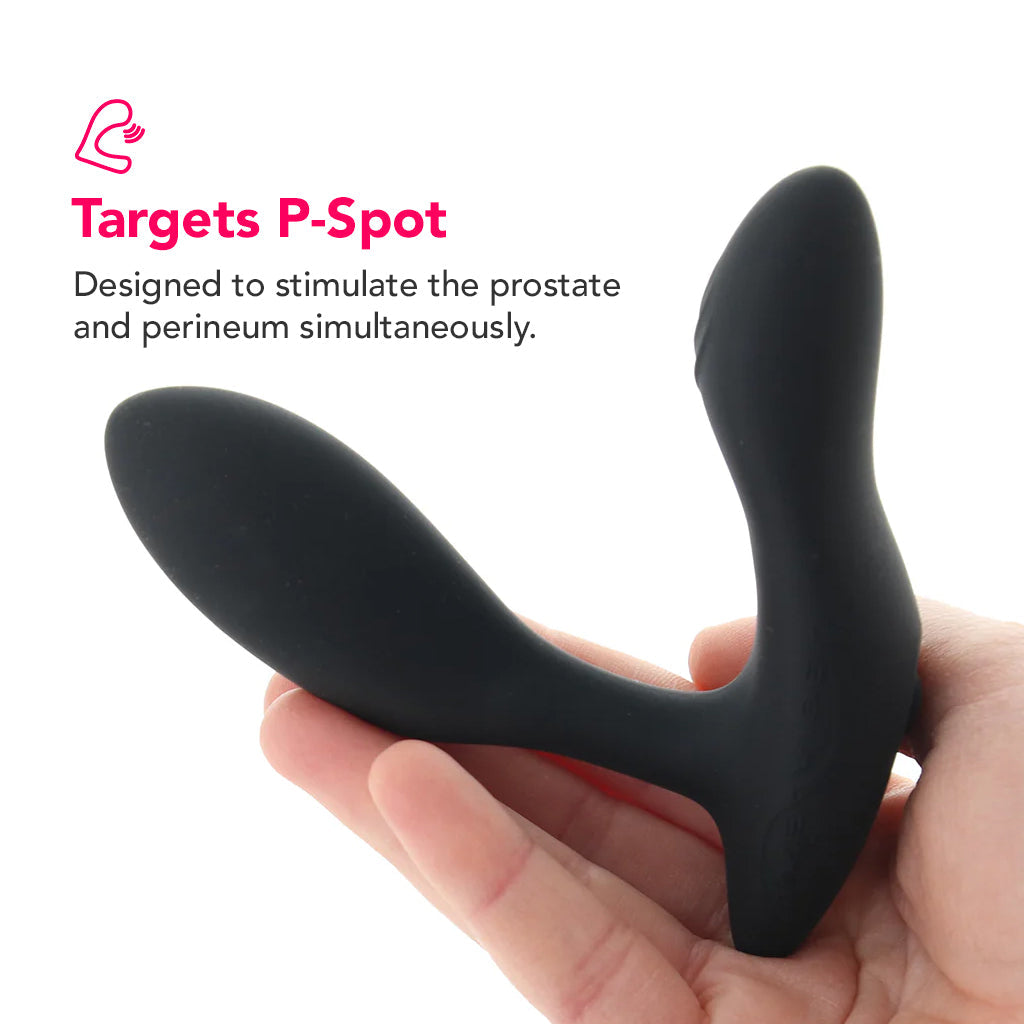 We-Vibe Vector + Prostate Massager in Charcoal Anal Sex Toys > Prostate Massagers