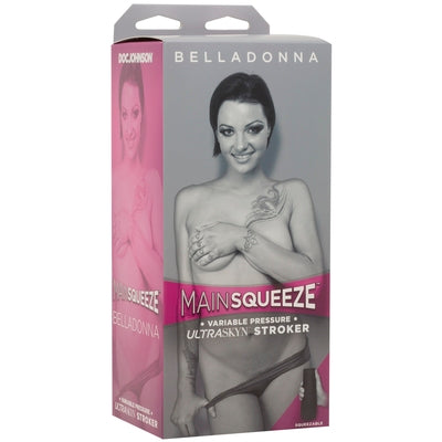 Belladonna Main Squeeze – Squeezable Masturbator With Suction Adjuster