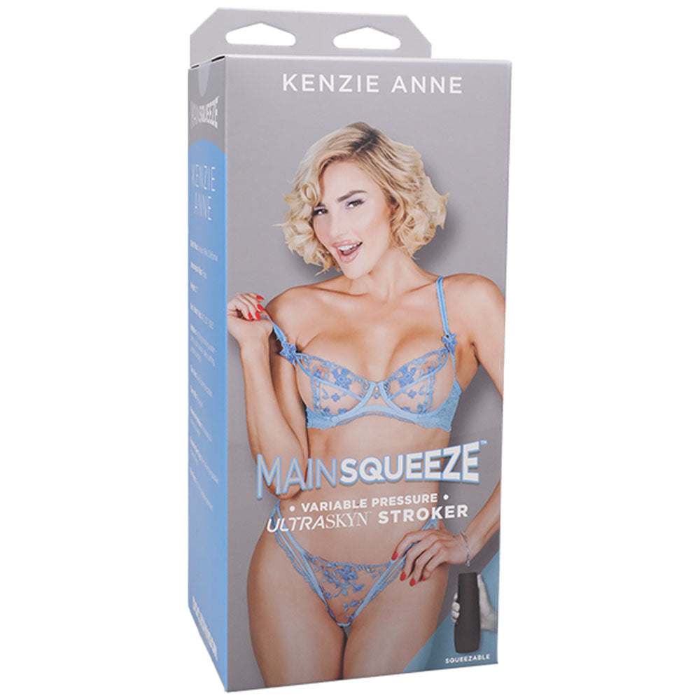 Main Squeeze Kenzie Anne – Lifelike Ultraskyn Textured Interior Stroker