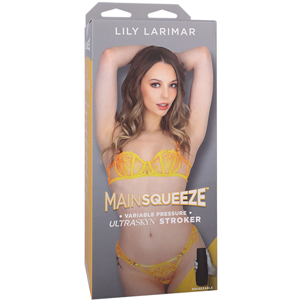 Lily Larimar Main Squeeze – ULTRASKYN Textured Variable Pressure Stroker