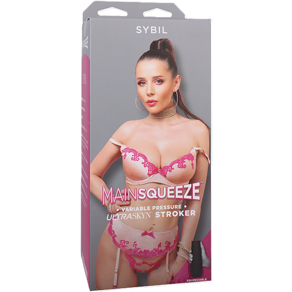 Sybil Main Squeeze Ultraskyn – Handcrafted Variable Pressure Male Masturbator