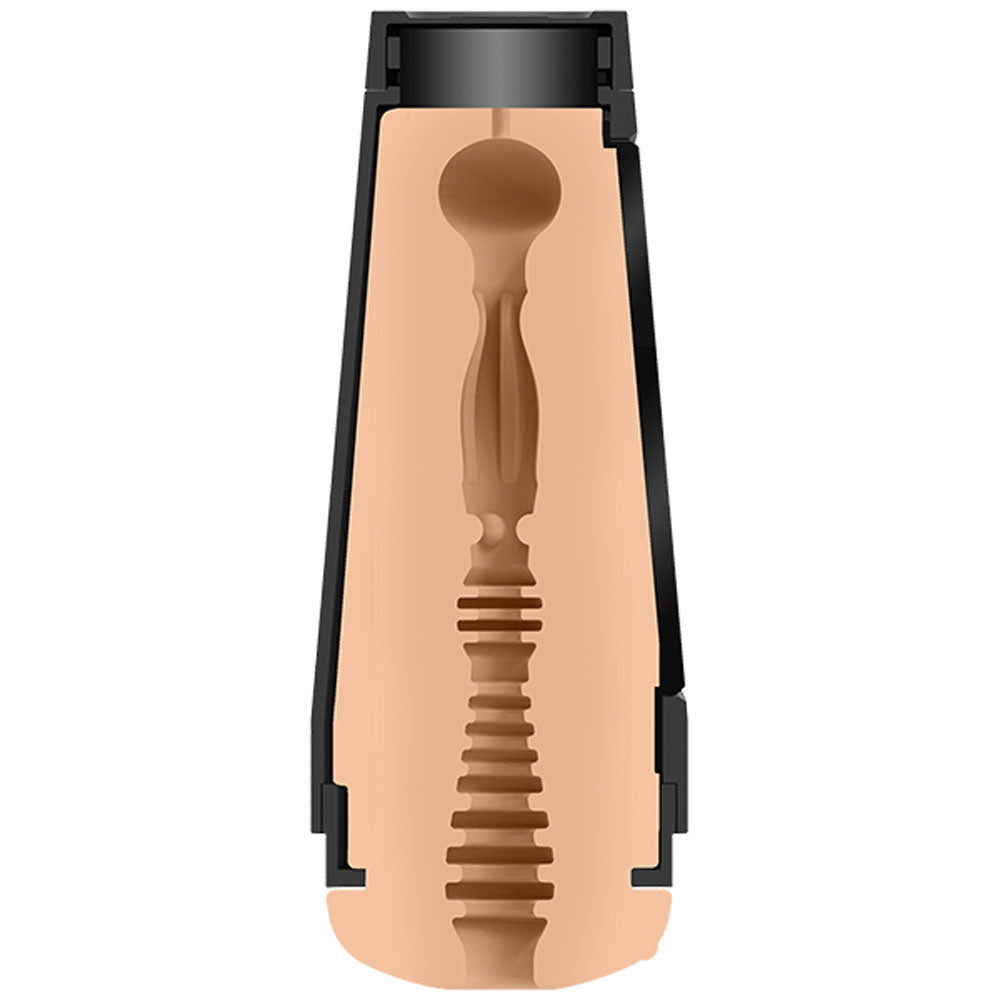 Stella Barey Ultraskyn Main Squeeze – Textured Handheld Stroker