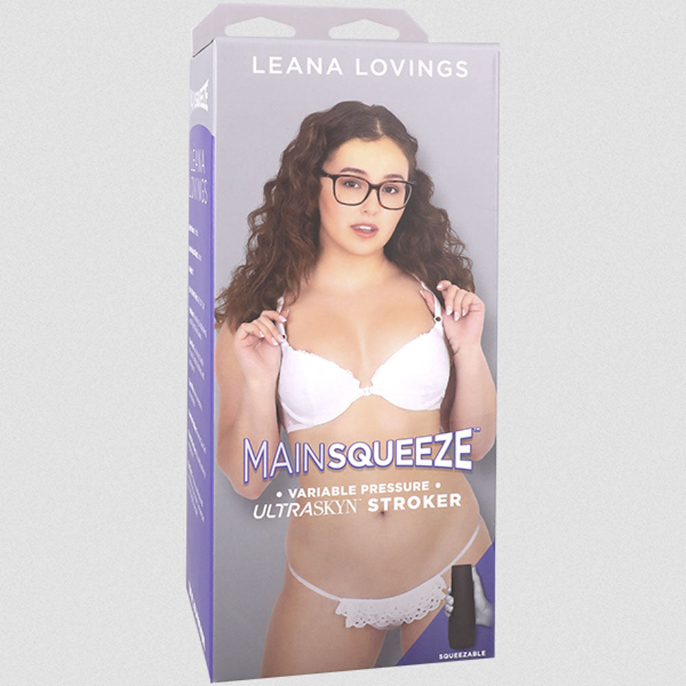 Main Squeeze Leana Lovings ULTRASKYN – Lifelike Variable Pressure Stroker
