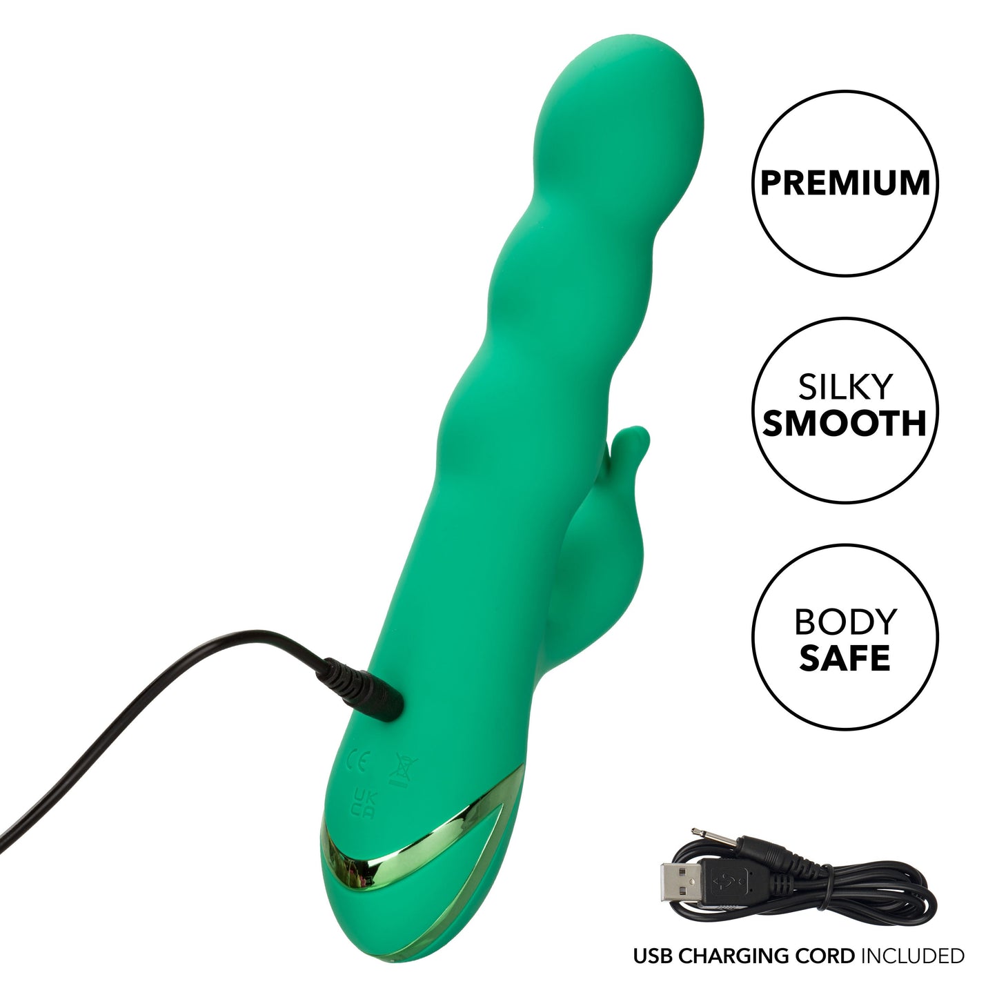 California Dreaming Sonoma Satisfier – Luxury Massager with 10 Vibration Functions and 3 Thrusting Speeds