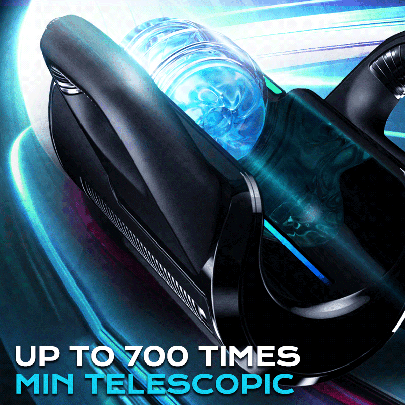 Leten - Interactive Transparent Stroker 10 Thrusting, 4,72 in Deep Stroke & Realistic Moaning Voice Stroker Masturbation Cup
