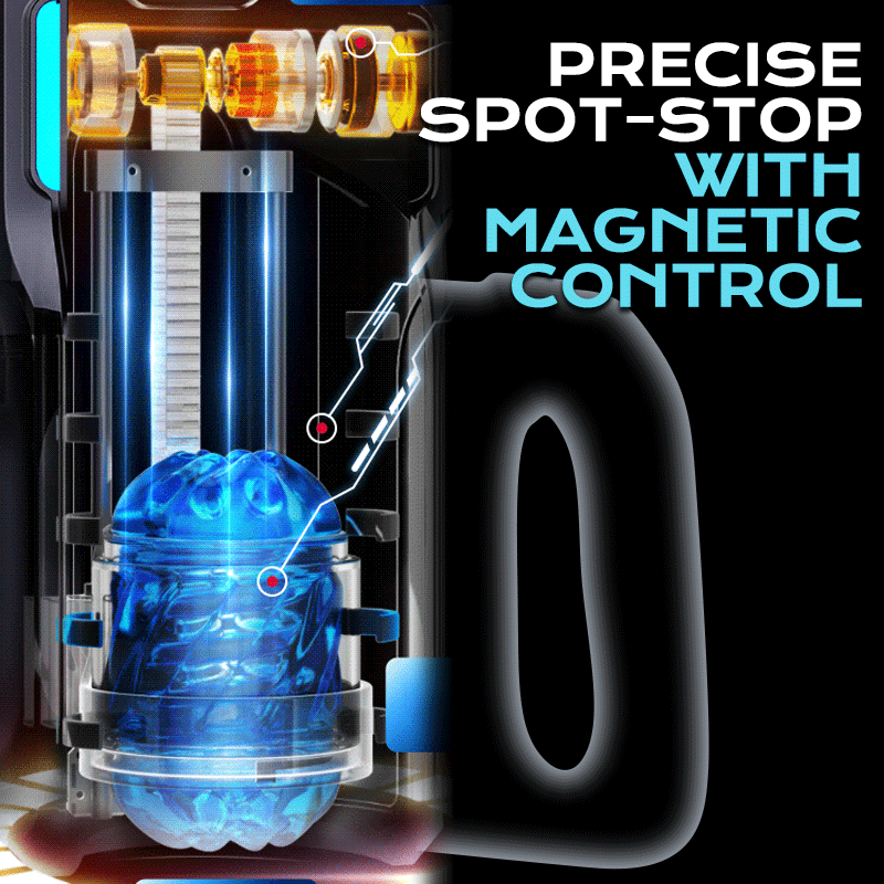 Leten - Interactive Transparent Stroker 10 Thrusting, 4,72 in Deep Stroke & Realistic Moaning Voice Stroker Masturbation Cup