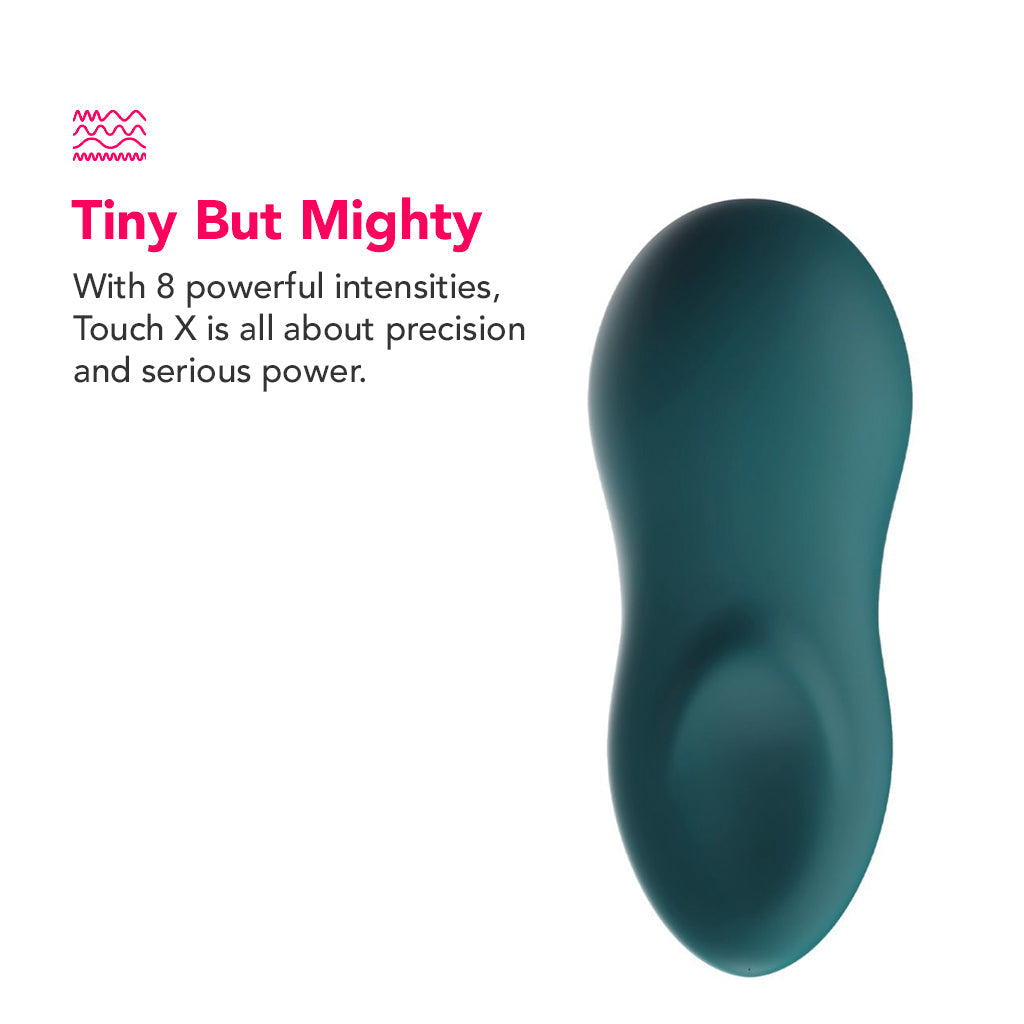 We-Vibe Touch X Magic Multitasker Vibe in Green Velvet Vibrators > Clitoral Stimulators