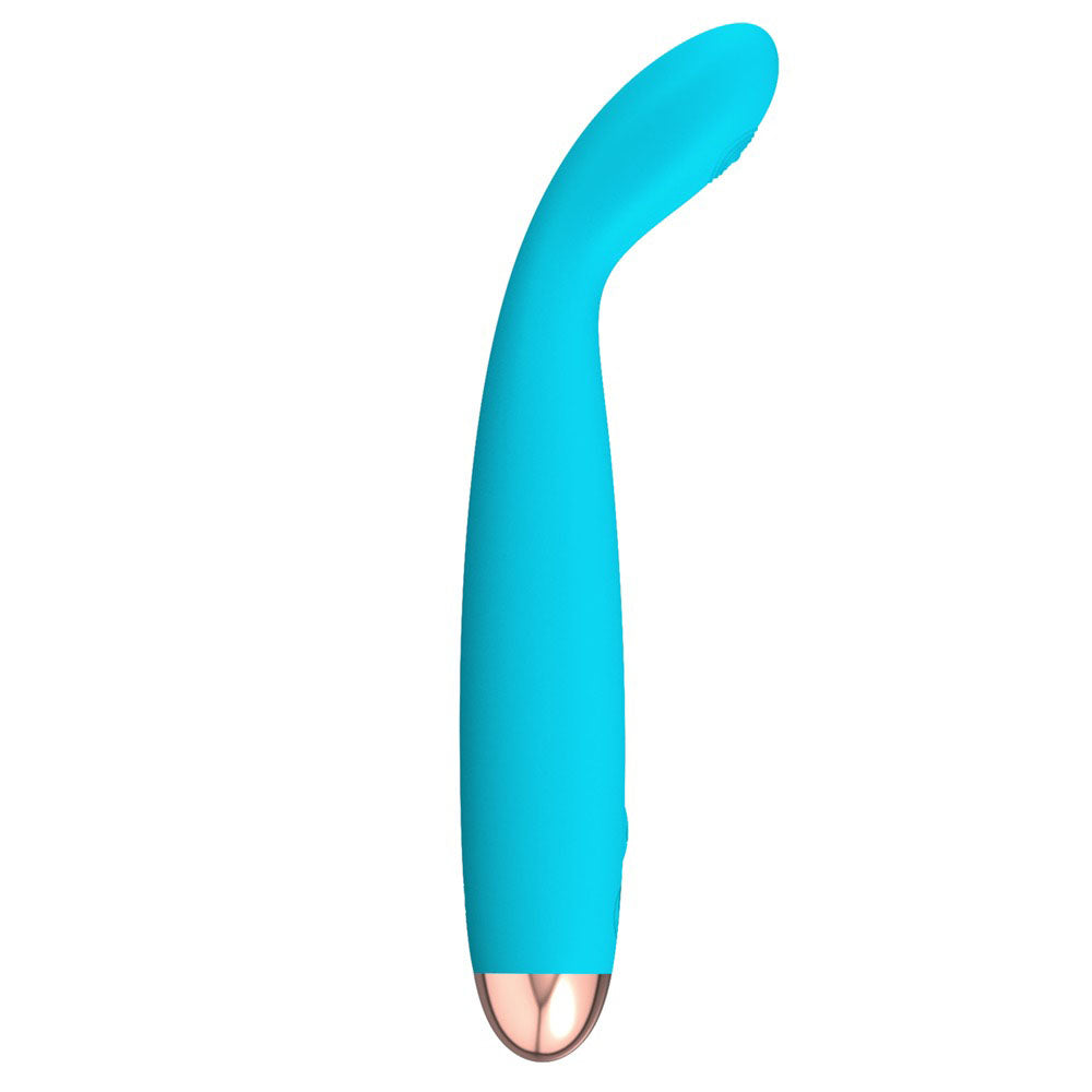 Cuties Silk Touch (Blue) – Rechargeable Mini Vibrator with Flexible Head and 7 Vibration Modes