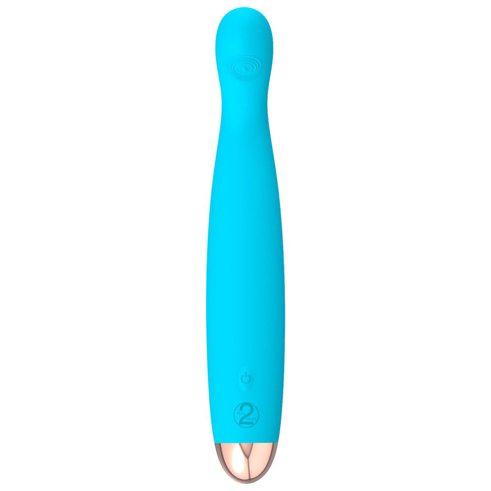 Cuties Silk Touch (Blue) – Rechargeable Mini Vibrator with Flexible Head and 7 Vibration Modes