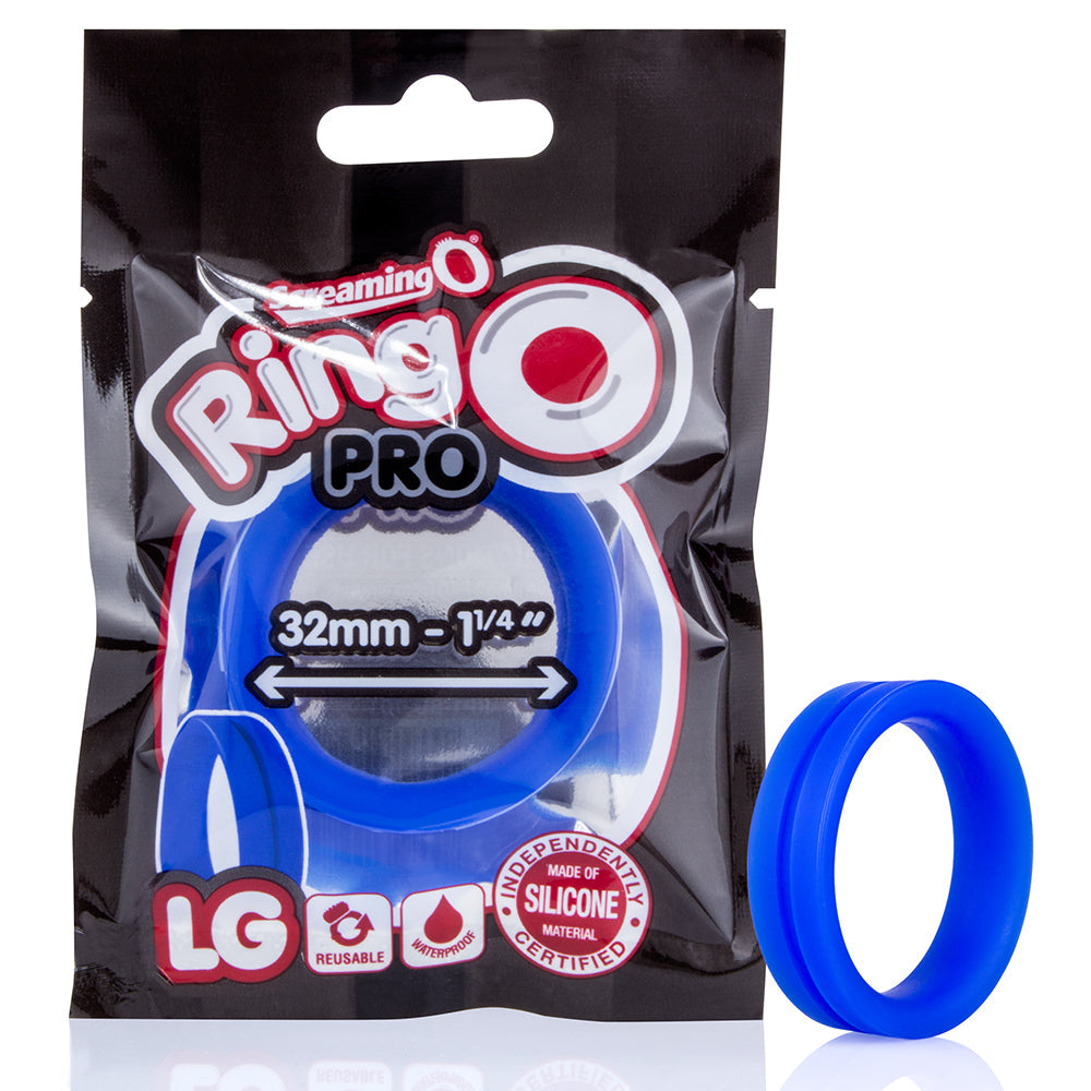 RingO Pro LG – Super-Stretchy 1.25 Inch Penis Ring Made of Body-Safe Silicone