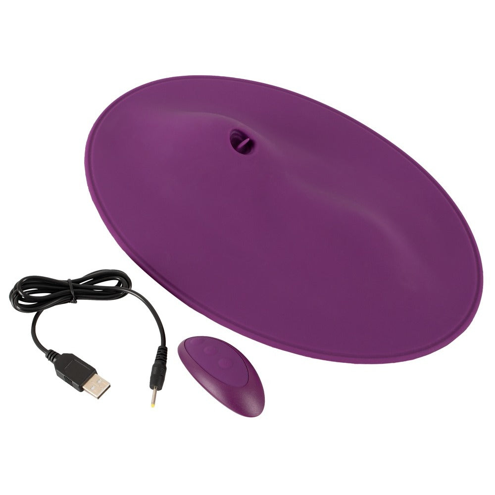 VibePad 2 – Clitoral Vibrating Pad with Warming and Licking Functions