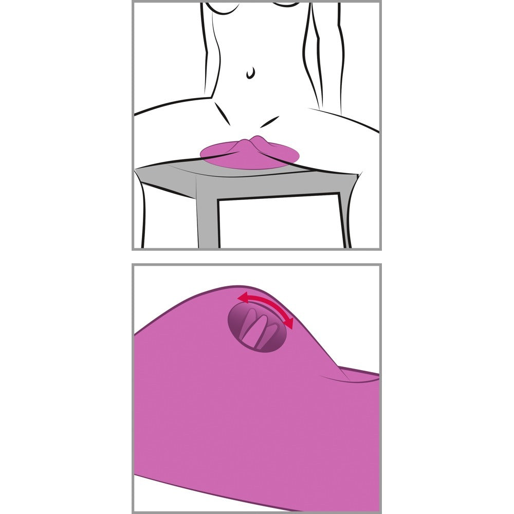 VibePad 2 – Clitoral Vibrating Pad with Warming and Licking Functions