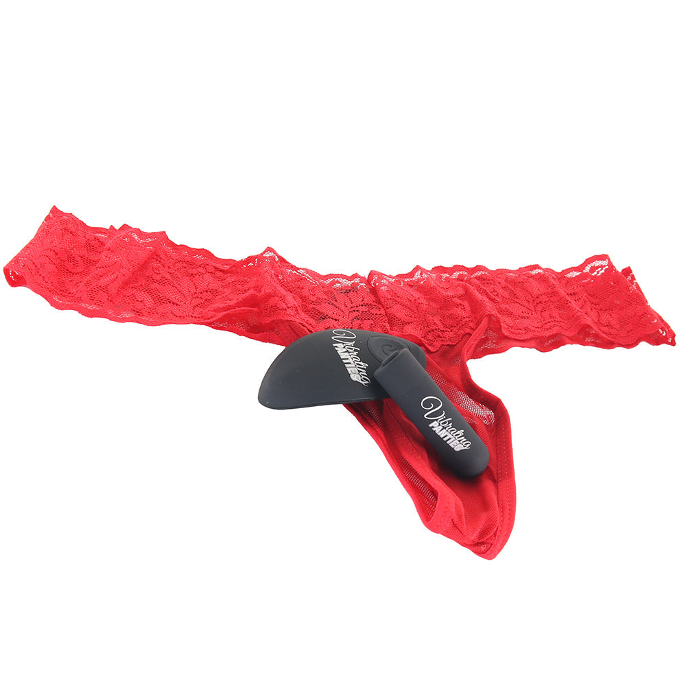 Wireless Remote Vibrating Red Panties /L Vibrators > Wearable & Panty Vibrators