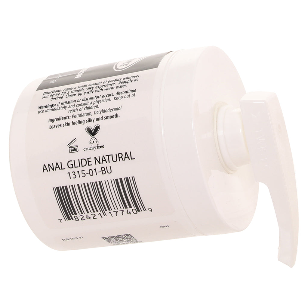 Anal Glide Natural Oil Based Lube in 4.5oz/127g Lubes and Lotions > Anal Sex Lubes