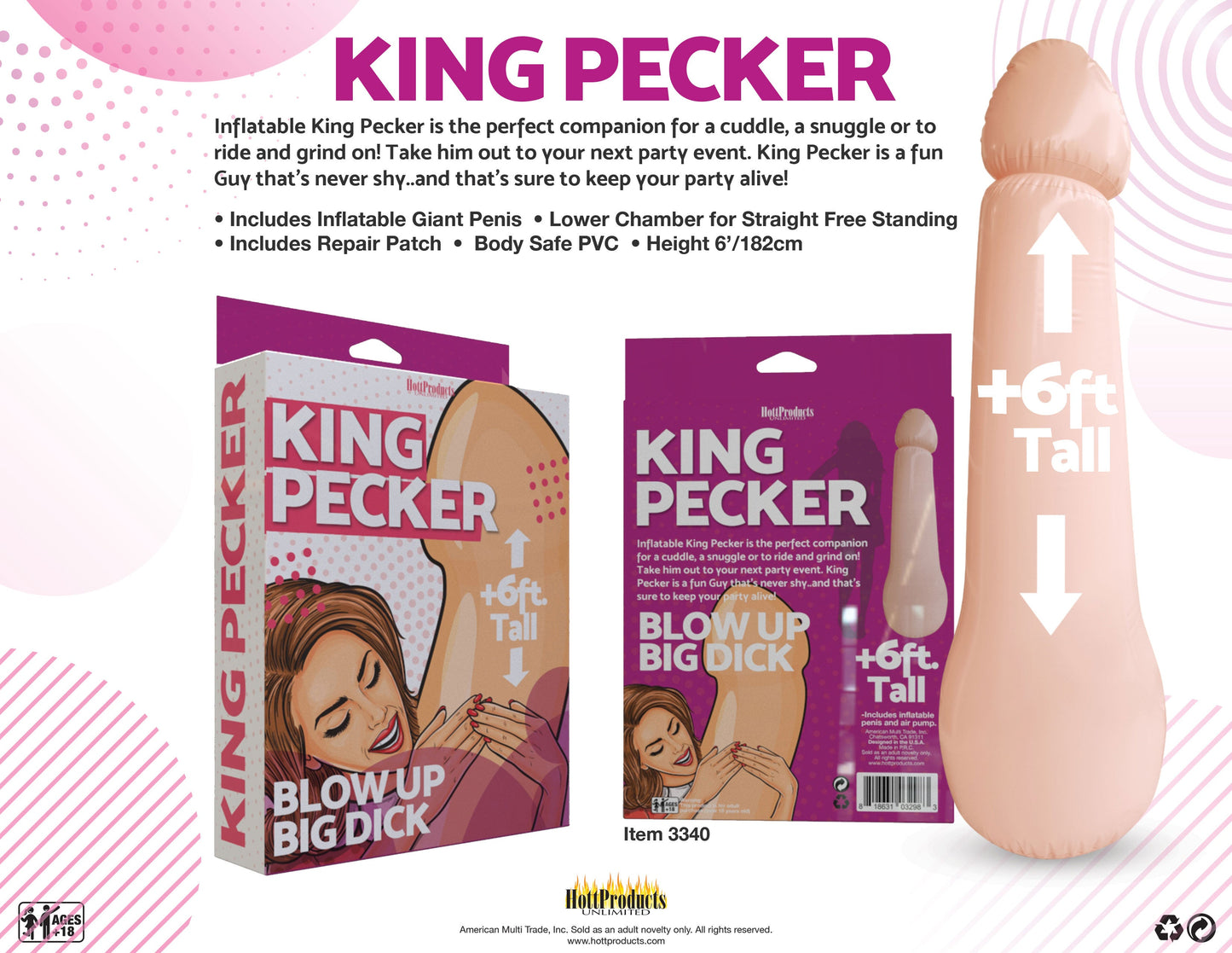 King Pecker Inflatable Doll – Giant Inflatable