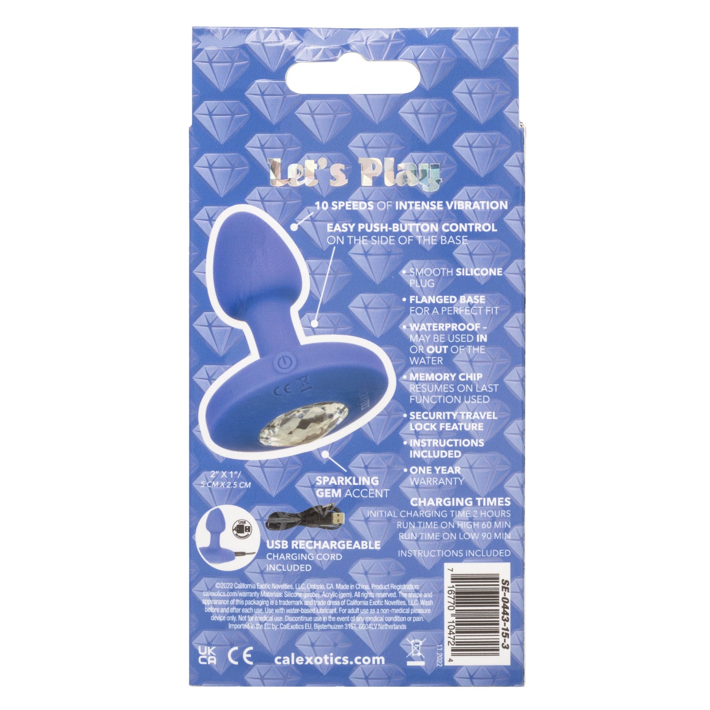 Cheeky Gems Small Rechargeable Vibrating Probe – Flexible Silicone Vibrator