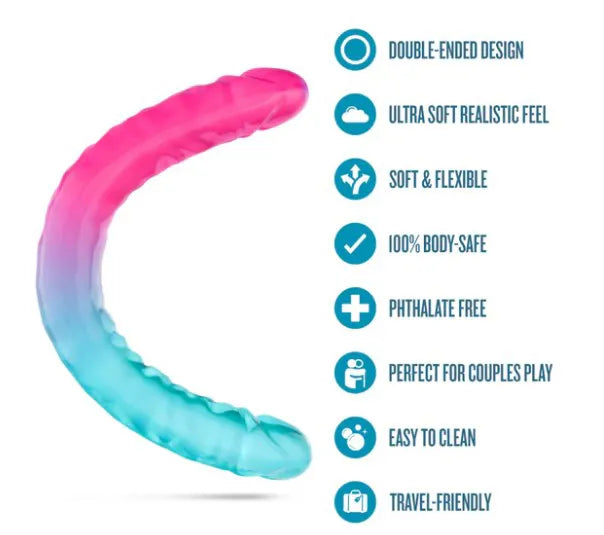 B Yours Candy Papi Sugar Stud – Flexible Double Dong Vibrator