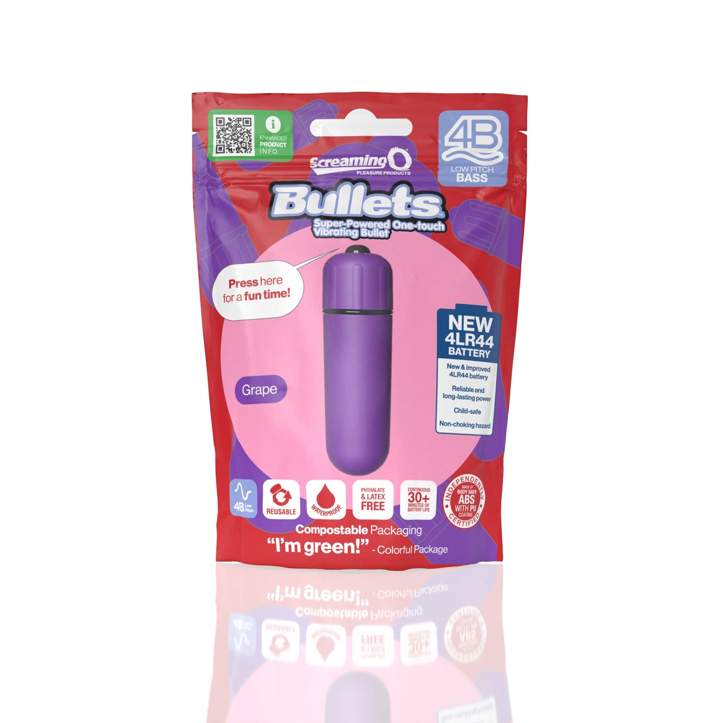 Bullets 4B Low Pitch Bass (Grape)