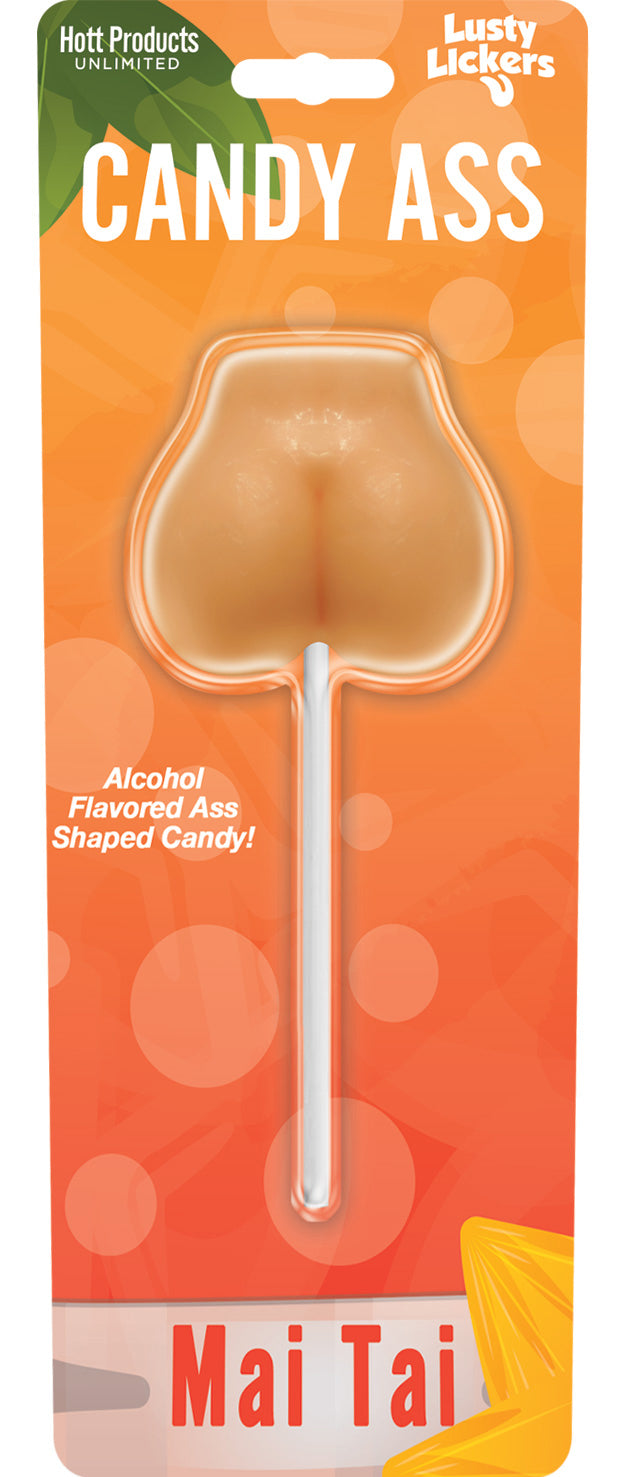 Lusty Lickers Candy Ass Mai Tai – Flavored Erotic Edible Lollipop