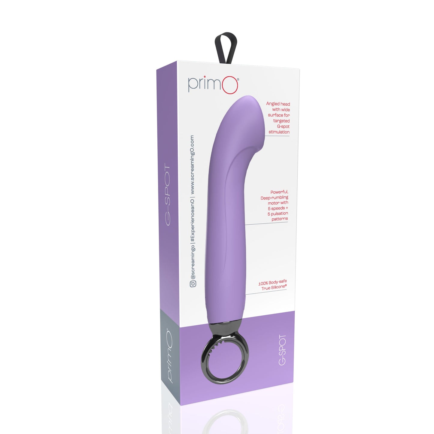 Screaming O PrimO G-Spot Vibrator – Powerful 5+5 Vibration Settings G-Spot Vibrator