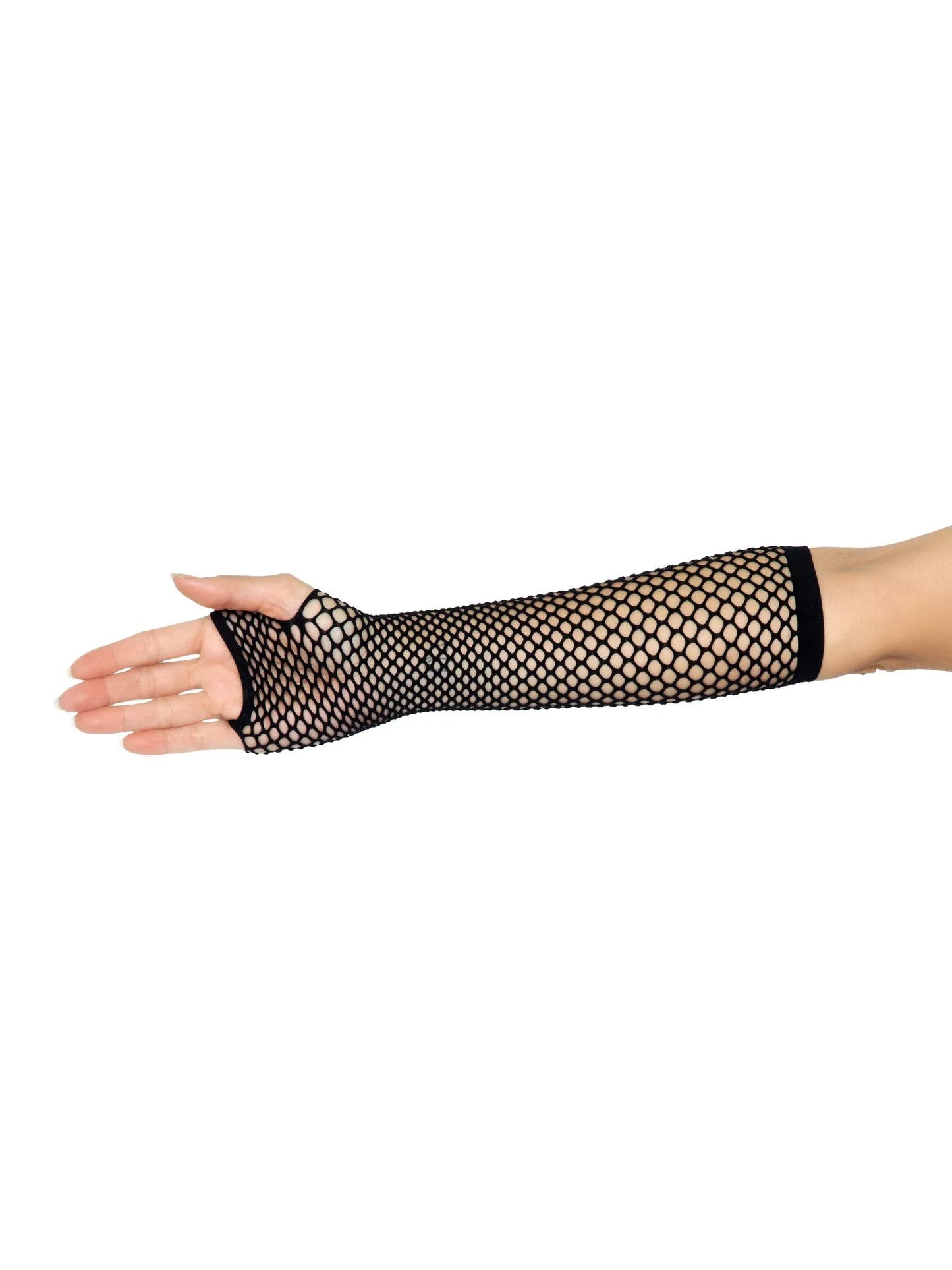 Leg Avenue Triangle Net Fingerless Gloves – Costume Accessory Gloves