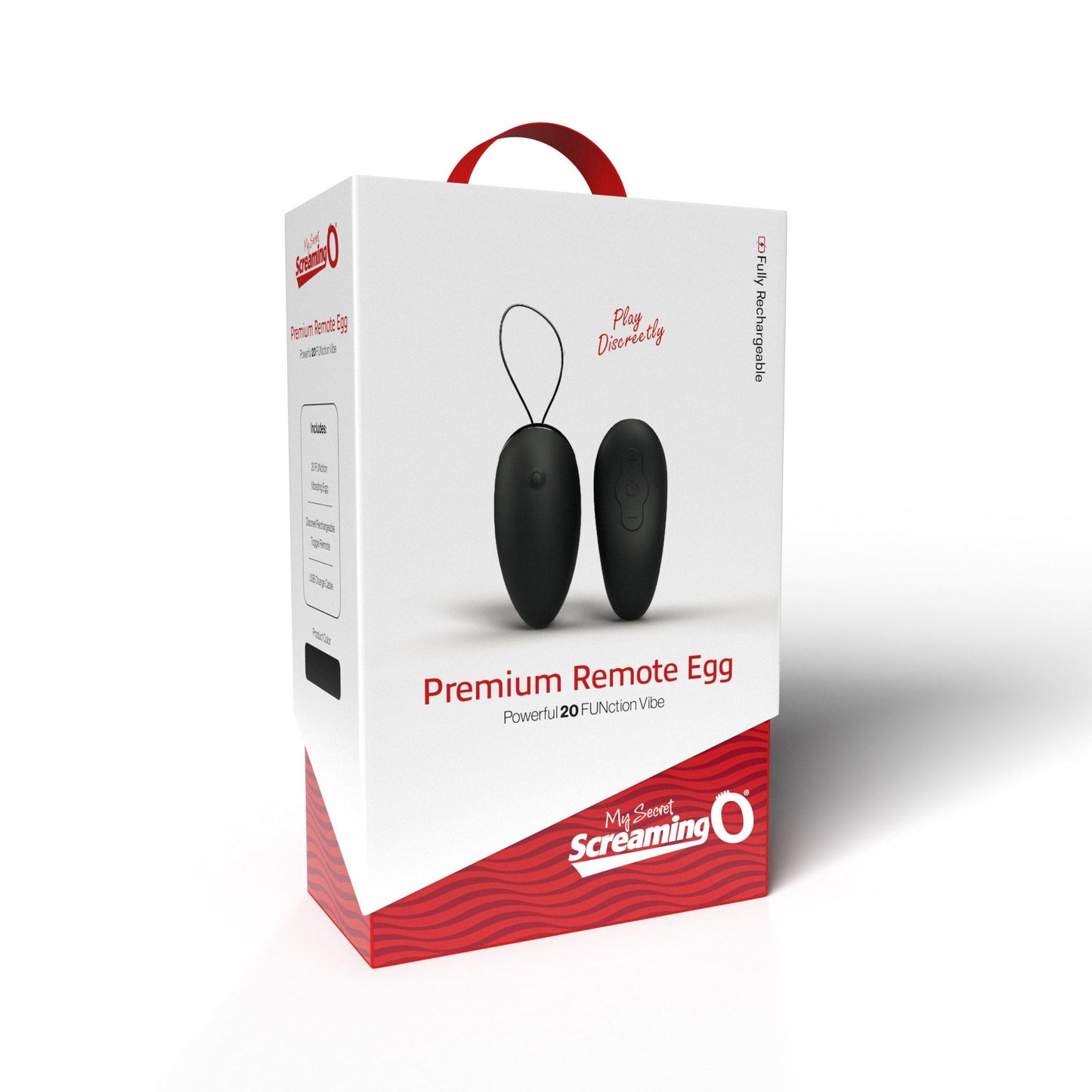 My Secret Screaming O Premium Remote Egg – Rechargeable Remote-Controlled Vibrating Egg