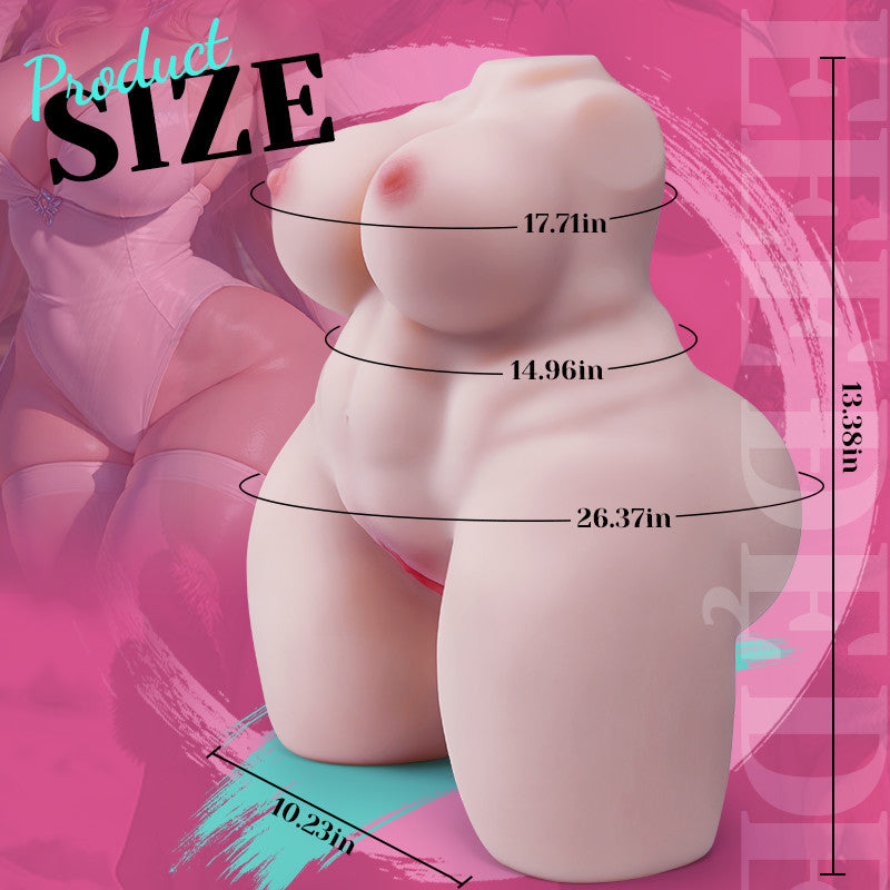 Emma BBW 9.8LBS Sex Doll with Big Ass and Boobs Male Sex Toy Love Doll Masturbators